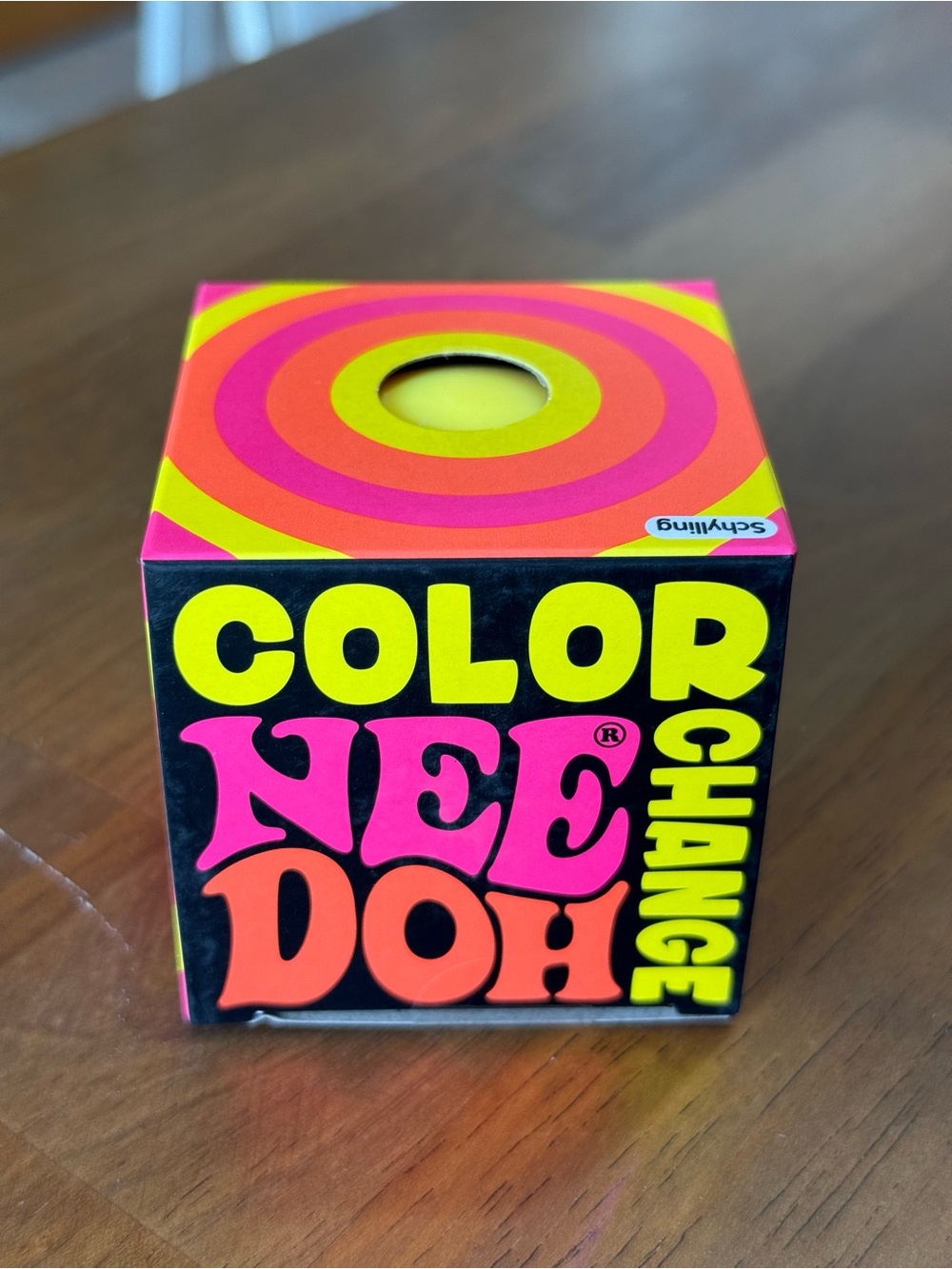 Color Nee Doh Change Color Stress Ball - Bright Neon Packaging